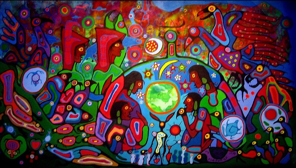 A Separate Reality (1984) Morrisseau | The Norval Morrisseau Museum